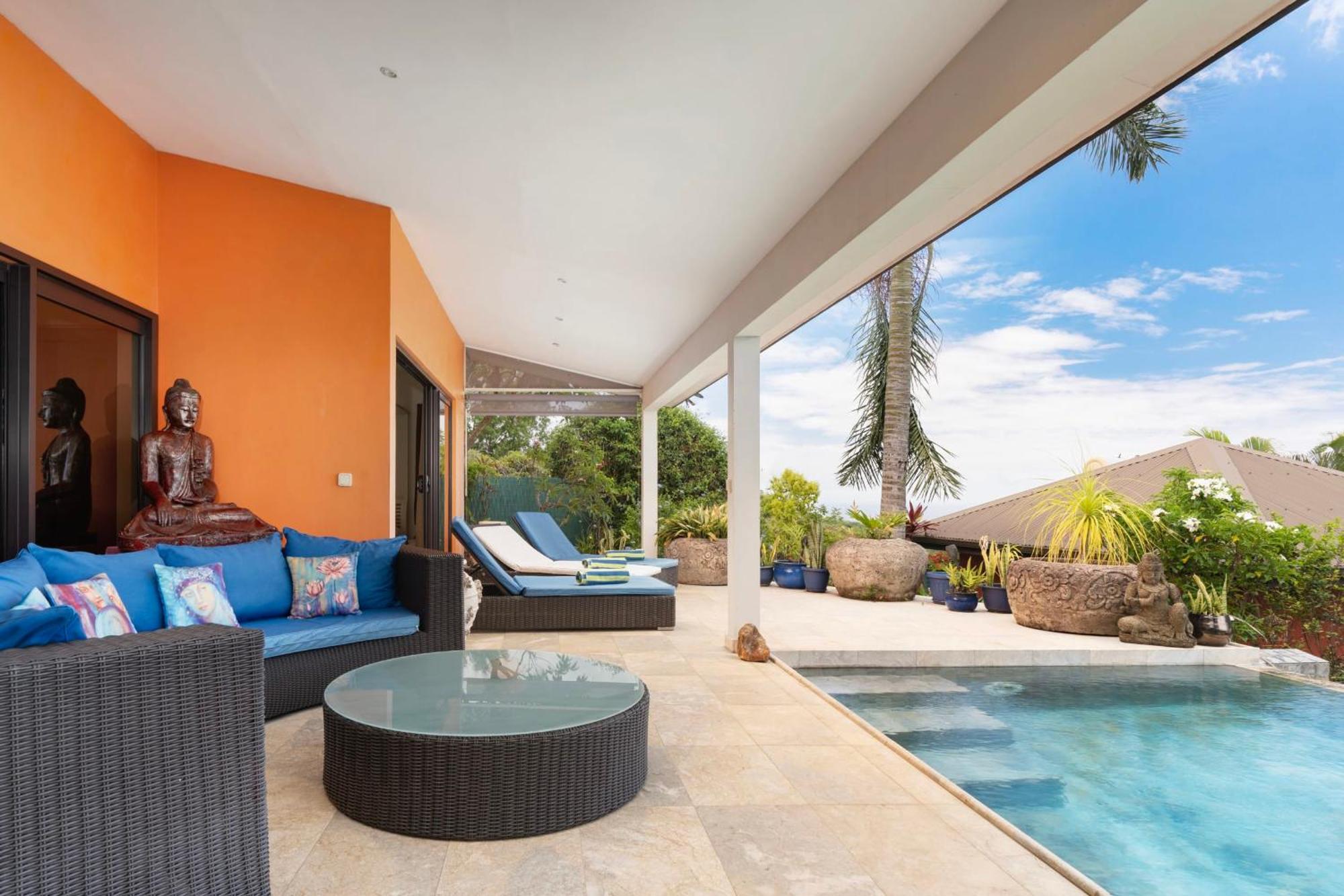 Magnifique Villa Vue Mer Exceptionnelle - Ireina Punaauia  Luaran gambar