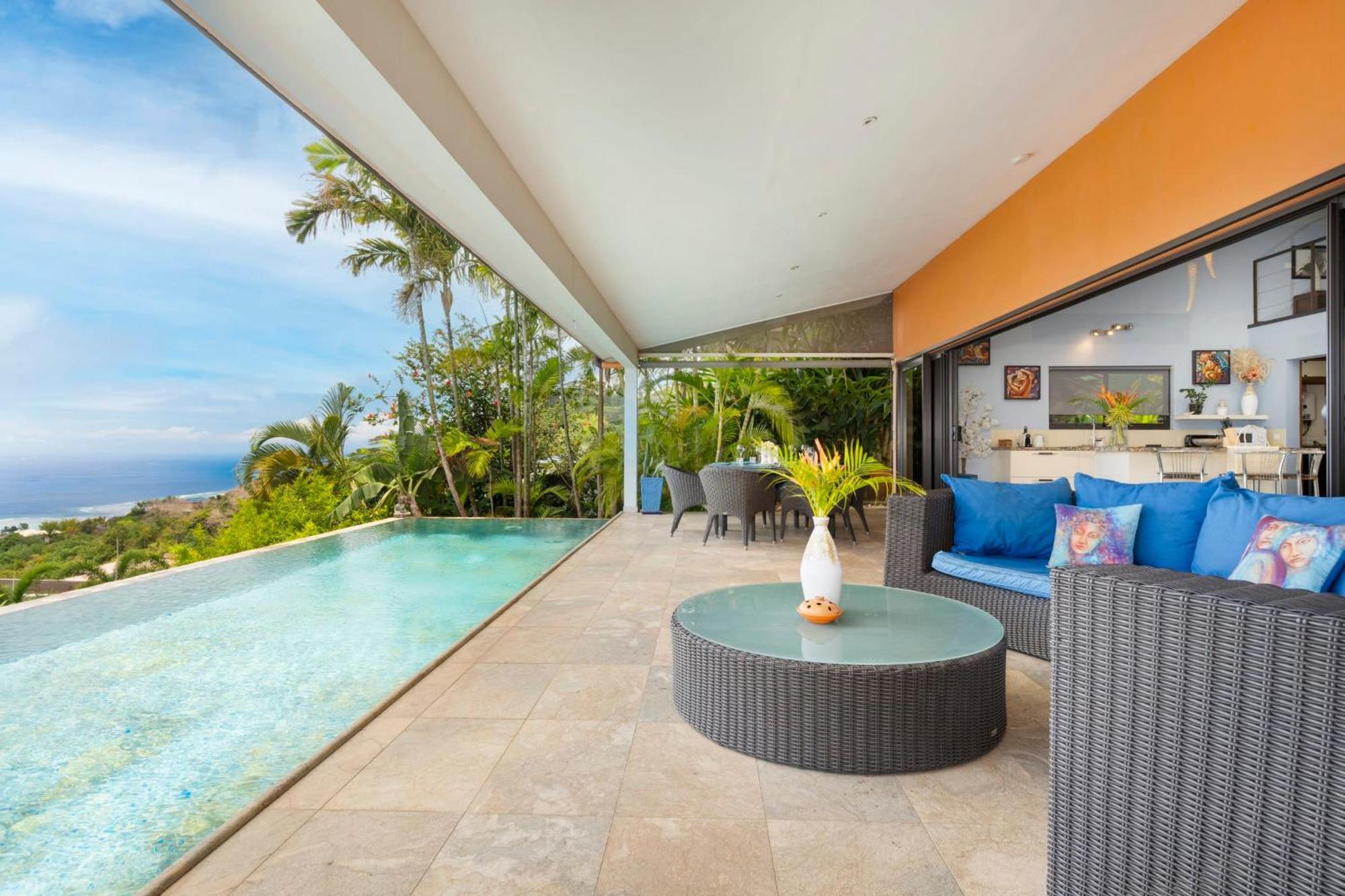 Magnifique Villa Vue Mer Exceptionnelle - Ireina Punaauia  Luaran gambar